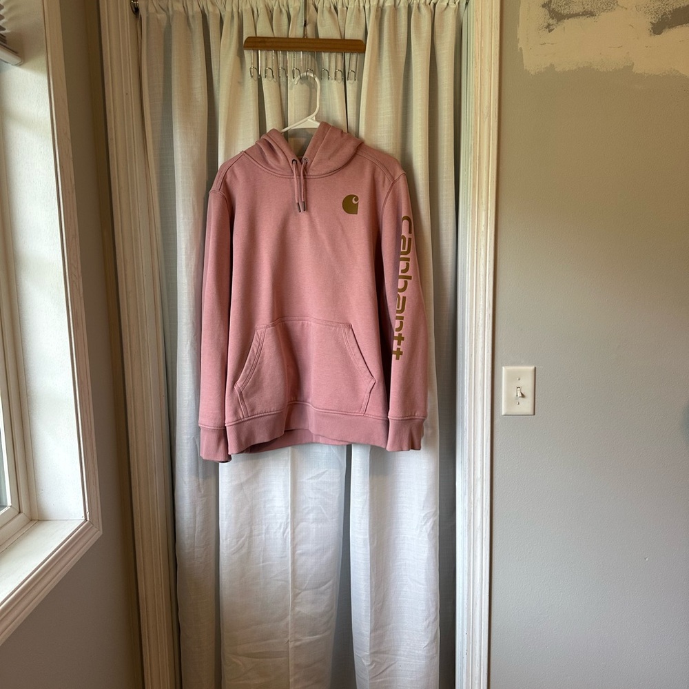 Carhartt Dusty Rose Relaxed Fit Hoodie